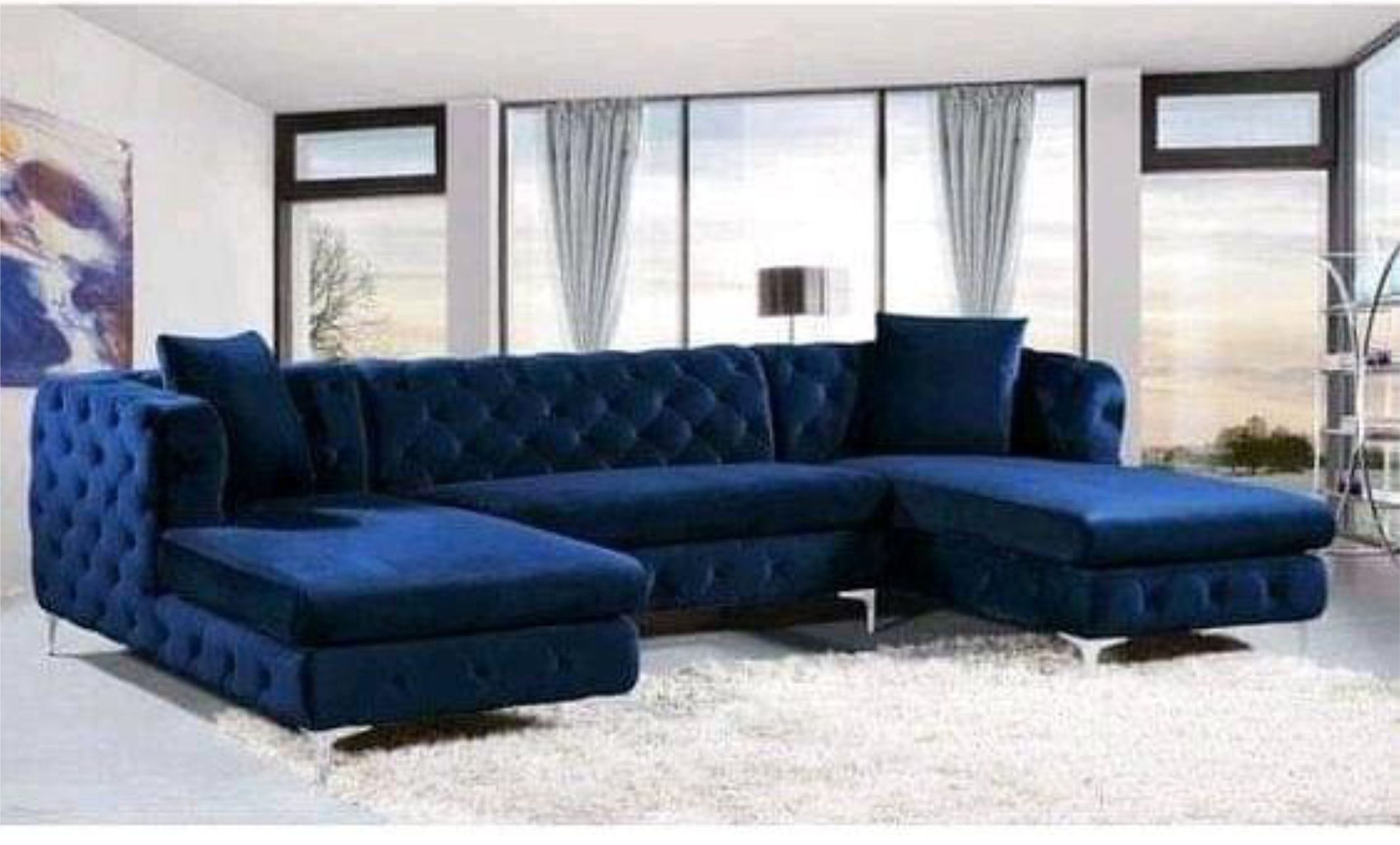 MIRIAM'S U SHAPED COUCH